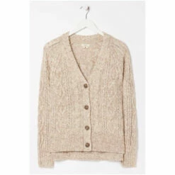 Fat Face FatFace Natural Clara Cardigan -FatFaceshop unnamed file 4814