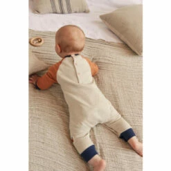 Fat Face FatFace Baby Crew Fox Pocket Romper -FatFaceshop unnamed file 4817