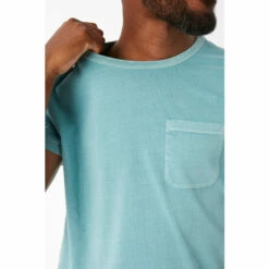 Fat Face FatFace Green Dye Pocket T-Shirt -FatFaceshop unnamed file 485