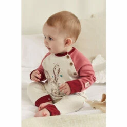 Fat Face FatFace Pink Bunny Romper -FatFaceshop unnamed file 4861