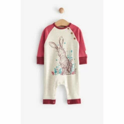 Fat Face FatFace Pink Bunny Romper -FatFaceshop unnamed file 4863