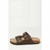 Fat Face FatFace Meldon Brown Leather Sandals
