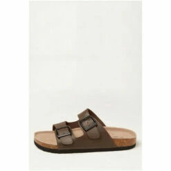 Fat Face FatFace Meldon Brown Leather Sandals -FatFaceshop unnamed file 4898
