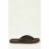 Fat Face FatFace Brown Burcott Suede Flip Flops -FatFaceshop unnamed file 4899