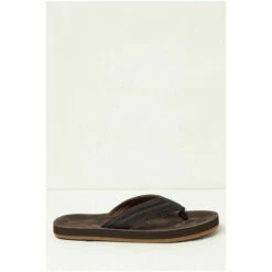 Fat Face FatFace Brown Burcott Suede Flip Flops -FatFaceshop unnamed file 4902