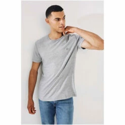 Fat Face FatFace Lulworth Mens Red Crew T-Shirt -FatFaceshop unnamed file 491