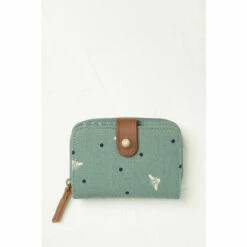 Fat Face FatFace Green Bee Spot Purse