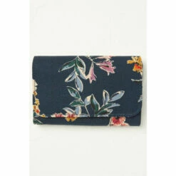 Fat Face FatFace Large Blue Floral Purse