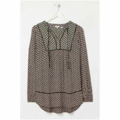 Fat Face FatFace Truro Artisan Geo Black Tunic -FatFaceshop unnamed file 4955