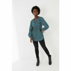 Fat Face FatFace Green Truro Vintage Prairie Tunic