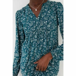 Fat Face FatFace Green Truro Vintage Prairie Tunic -FatFaceshop unnamed file 4958