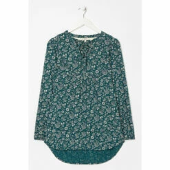 Fat Face FatFace Green Truro Vintage Prairie Tunic -FatFaceshop unnamed file 4959