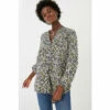 Fat Face FatFace Betty Black Mono Floral Longline Top 1 Fat Face FatFace Betty Black Mono Floral Longline Top -FatFaceshop unnamed file 4961
