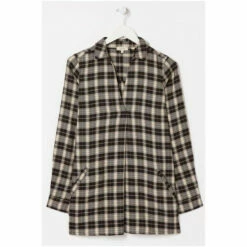 Fat Face FatFace Thandie Check Black Tunic 5 Fat Face FatFace Thandie Check Black Tunic -FatFaceshop unnamed file 4970