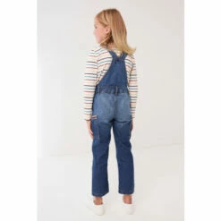 Fat Face FatFace Blue Rainbow Dungarees -FatFaceshop unnamed file 5011