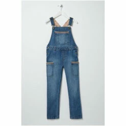 Fat Face FatFace Blue Rainbow Dungarees -FatFaceshop unnamed file 5015