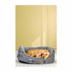 Fat Face FatFace Grey Marching Dogs Deluxe Slumber -FatFaceshop unnamed file 5052