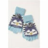 Fat Face FatFace Blue Penguin Gloves -FatFaceshop unnamed file 5056