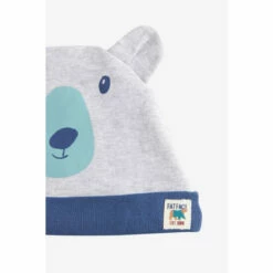 Fat Face FatFace Baby Crew Bear Romper Hat Set -FatFaceshop unnamed file 5112