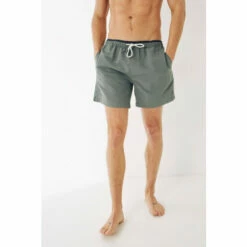 Fat Face FatFace Green Trevose Plain Swimmers Shorts
