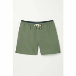 Fat Face FatFace Green Trevose Plain Swimmers Shorts -FatFaceshop unnamed file 5139