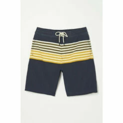 Fat Face FatFace Blue Camber Stripe Swim Shorts