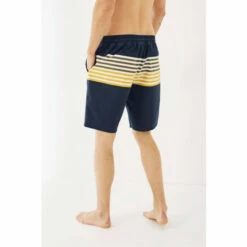 Fat Face FatFace Blue Camber Stripe Swim Shorts -FatFaceshop unnamed file 5144