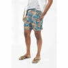 Fat Face FatFace Blue Trevose Tropical Print Swimmers Shorts -FatFaceshop unnamed file 5147