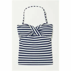 Fat Face FatFace Blue Breton Twist Tankini Top 5 Fat Face FatFace Blue Breton Twist Tankini Top -FatFaceshop unnamed file 5198