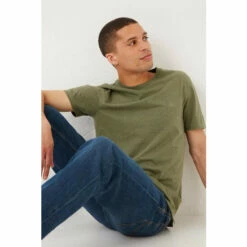 Fat Face FatFace Green Lulworth Crew T-Shirt