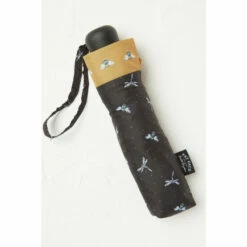Fat Face FatFace Bee And Dragonfly Black Umbrella