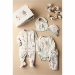 Fat Face FatFace Baby Crew Born In 2022 Unisex 5 Piece Gift Set -FatFaceshop unnamed file 5238