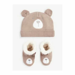 Fat Face FatFace Baby Crew Neutral Hat And Boots Gift Set -FatFaceshop unnamed file 5243