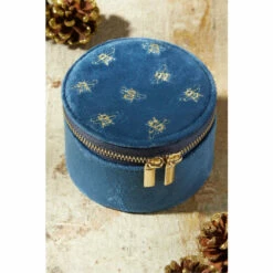 Fat Face FatFace Blue Bee Travel Jewellery Box