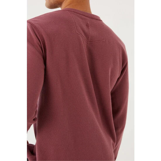 unnamed-file-525.jpg Fat Face FatFace Pink Waffle Henley T-Shirt -FatFaceshop unnamed file 525