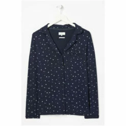 Fat Face FatFace Blue Jersey Star Nightshirt -FatFaceshop unnamed file 5261
