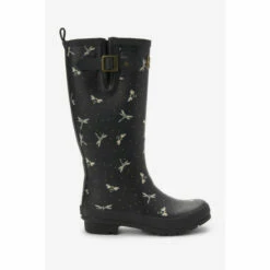 FatFaceshop 15 Fat Face FatFace Womens Printed Tall Wellies Navy
