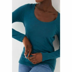 Fat Face FatFace Green Kelly Organic Cotton Top -FatFaceshop unnamed file 576