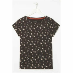 Fat Face FatFace Daisy Pop Black T-Shirt 6 Fat Face FatFace Daisy Pop Black T-Shirt -FatFaceshop unnamed file 612