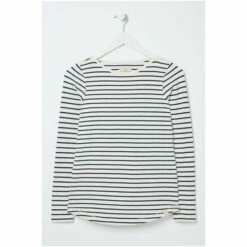 Fat Face FatFace Natural Organic Cotton Breton T-Shirt -FatFaceshop unnamed file 633