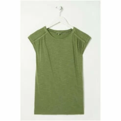 Fat Face Green Iona Crew T-Shirt 7 Fat Face Green Iona Crew T-Shirt -FatFaceshop unnamed file 639
