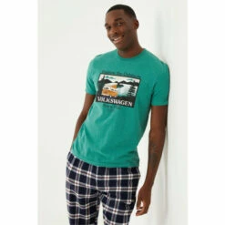 Fat Face FatFace Green Explore Outdoors Graphic T-Shirt