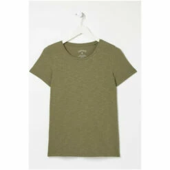 Fat Face FatFace Green Keira T-Shirt -FatFaceshop unnamed file 693