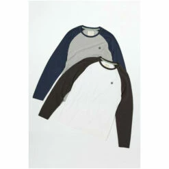 Fat Face FatFace Long Raglan Sleeve T-Shirts 2 Pack -FatFaceshop unnamed file 717