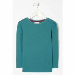 Fat Face FatFace Blue Pointelle T-Shirts Three Pack -FatFaceshop unnamed file 757