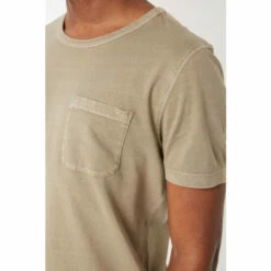 Fat Face FatFace Brown Natural Dye Pocket T-Shirt -FatFaceshop unnamed file 765