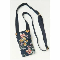 Fat Face FatFace Large Blue Floral Phone Bag -FatFaceshop unnamed file 845