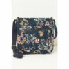 Fat Face FatFace Large Blue Bloom Cross-Body Bag