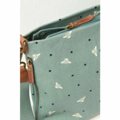 Fat Face FatFace Green Kingston Polka Dot Bee Cross-Body Bag -FatFaceshop unnamed file 871
