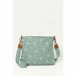 Fat Face FatFace Green Kingston Polka Dot Bee Cross-Body Bag -FatFaceshop unnamed file 873